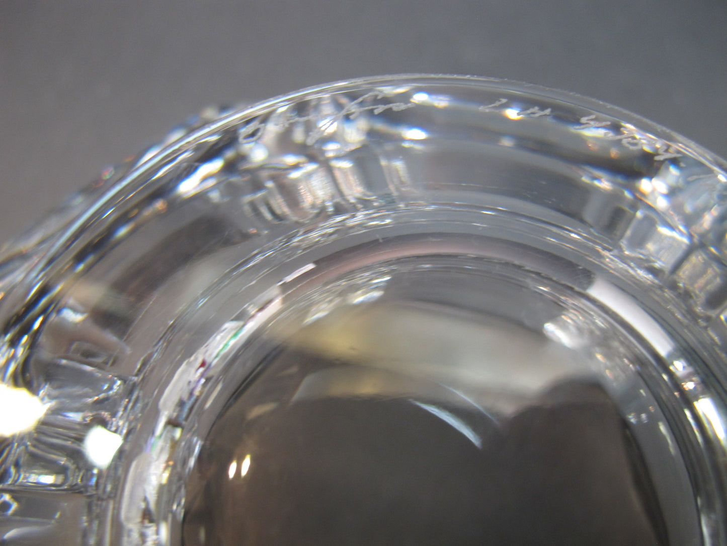 Orrefors Swedish small bowl signed,