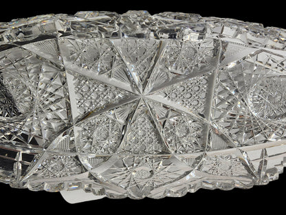 ABP Crystal Cut Glass celery jon