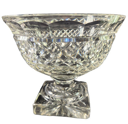 Cut Glass compote Anglo Irish / English