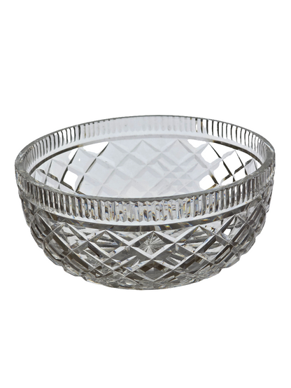 Signed Waterford CRYSTAL bowl extra cuts