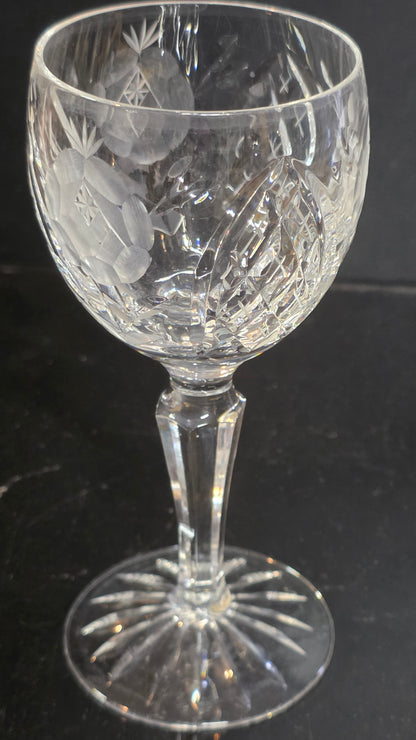 4 Cut glass Sherry Hungry vega