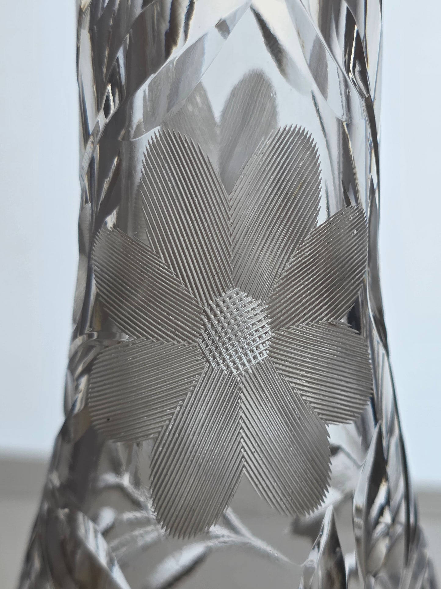 Cut Glass decanter,  Antique