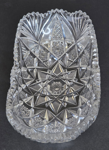 ABP Cut glass rectangular shape tray bob21