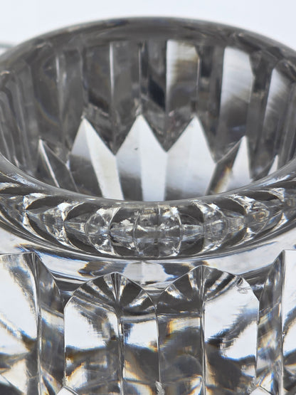 Signed Waterford crystal ashtray miter