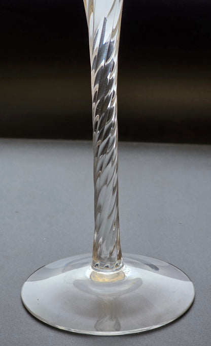 Pair of Lenox Aria candle sticks Crystal Made in USA Mt Pleasant PA