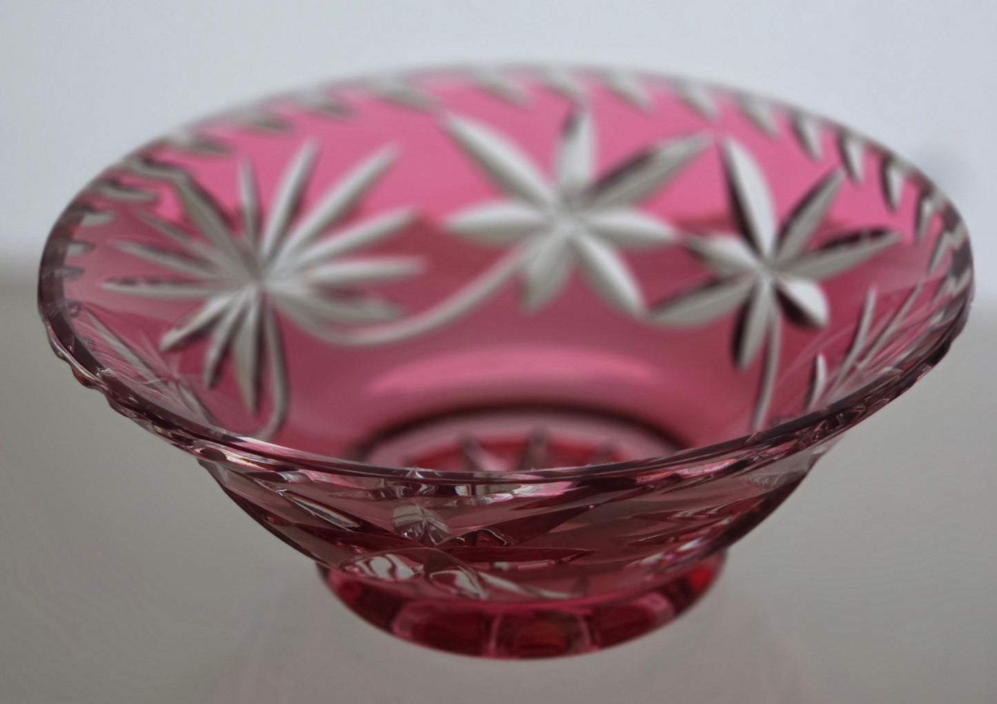 Cut to clear small bowl Hand cut