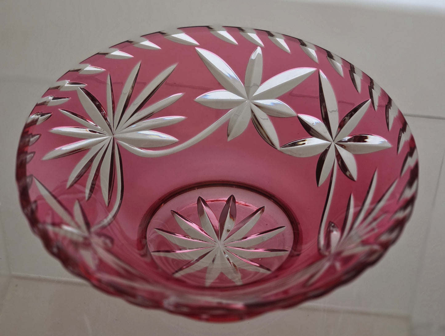 Cut to clear small bowl Hand cut
