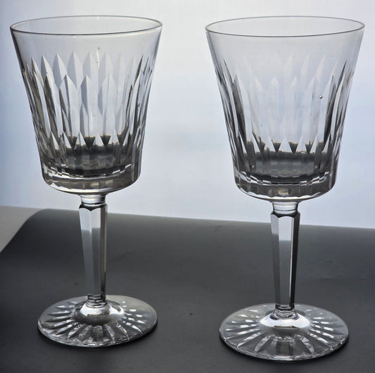 Lenox Cut glass goblets Brilliance Crystal pair
