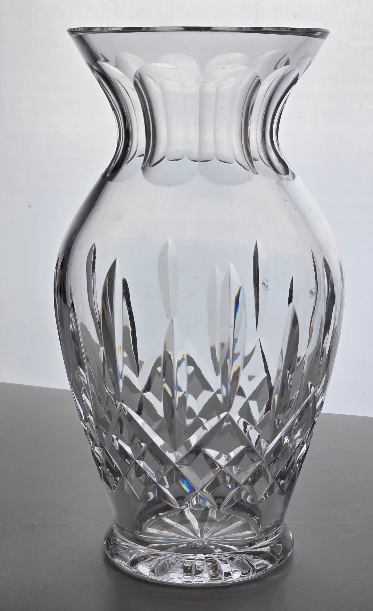 Waterford cut glass Lismore Vase