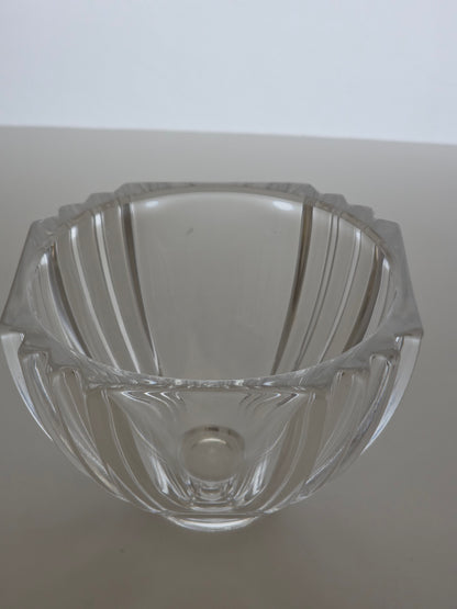 Kosta glass small square bowl