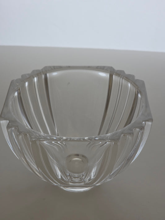 Kosta glass small square bowl