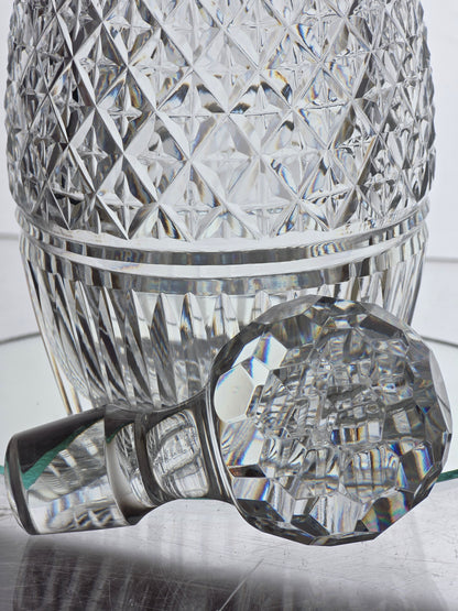 Signed Waterford glass Hand Cut Castletown decanter Irish Crystal