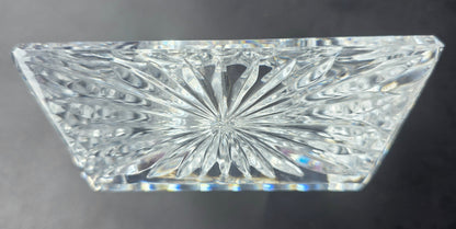 Waterford crystal Signed votive trinket dish