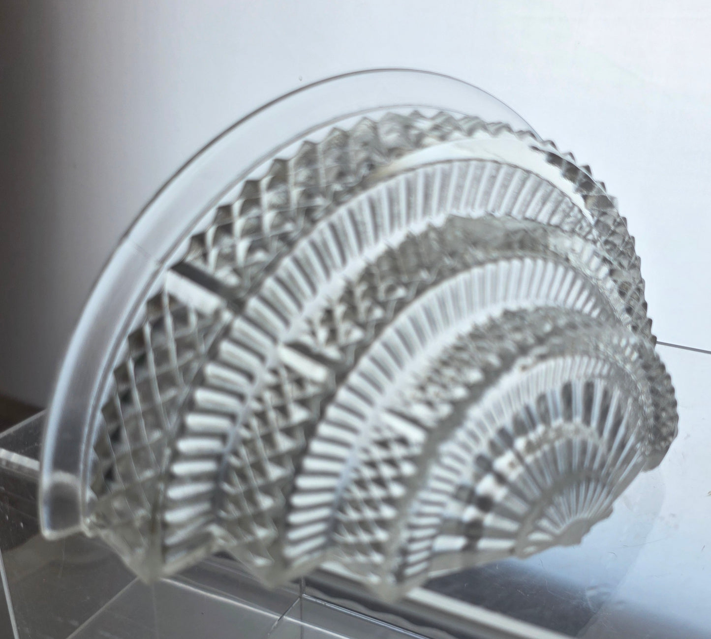Glass sconces shade step