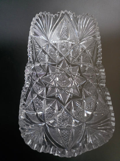 ABP Cut glass rectangular shape tray bob21