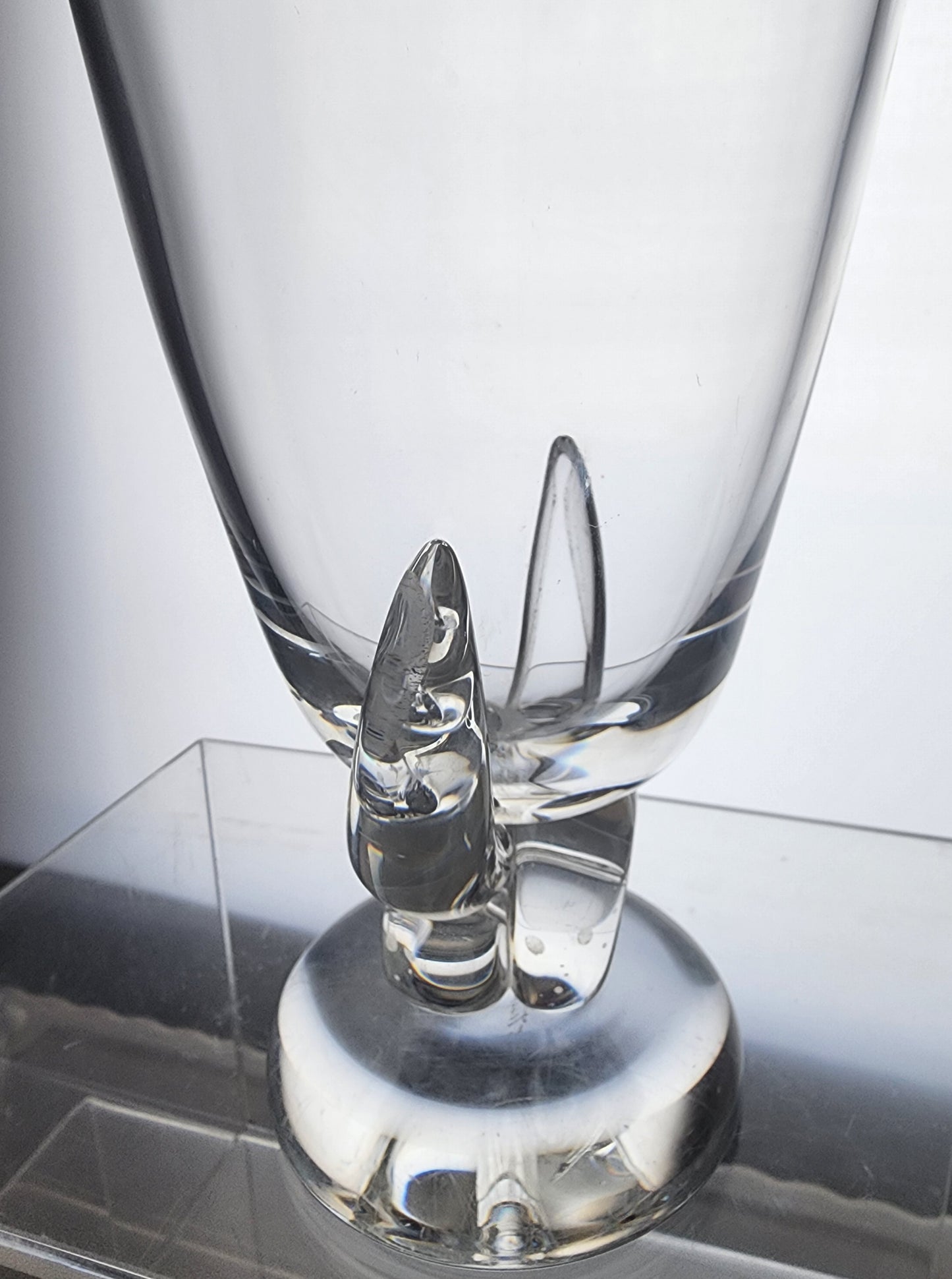 Steuben Signed vase Glass