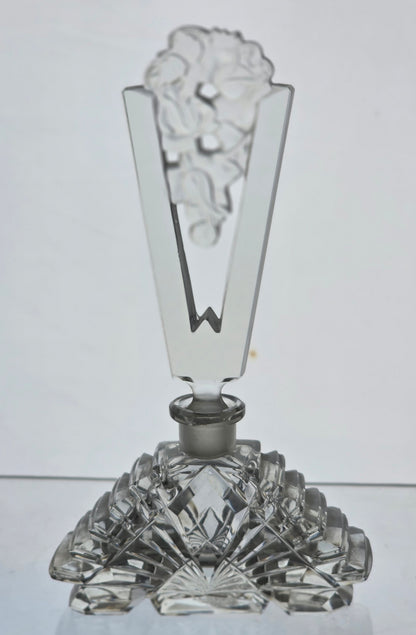 Cut Glass perfume bottle