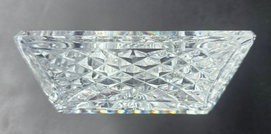 Waterford crystal Signed votive trinket dish
