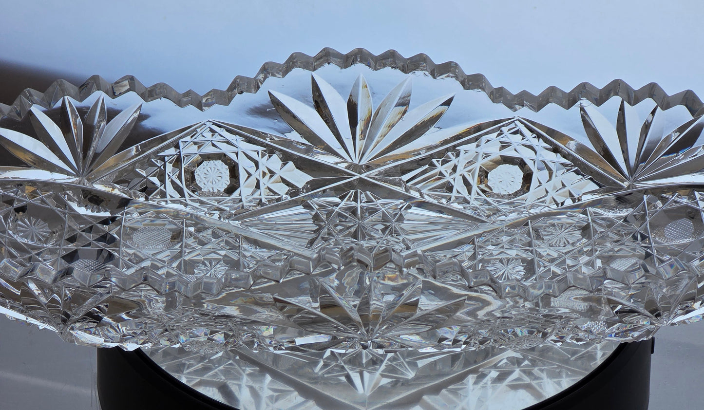 ABP Crystal Cut Glass celery