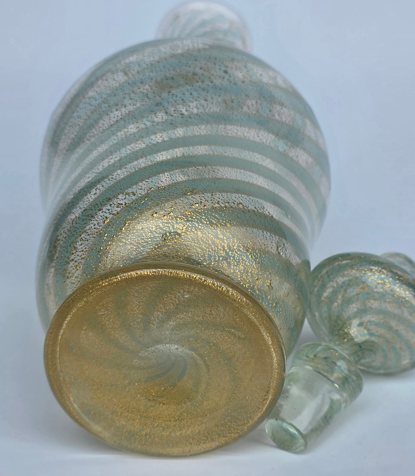 Art Glass Mouth-blown Decanter