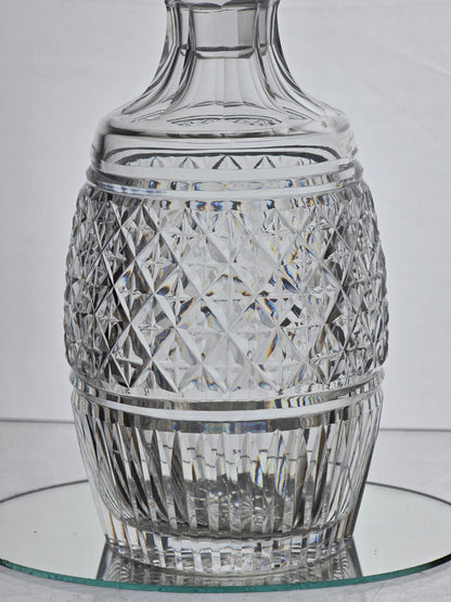Signed Waterford glass Hand Cut Castletown decanter Irish Crystal