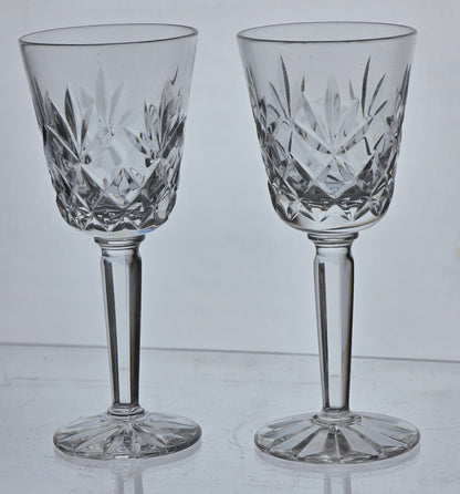 Lenox Cut glass Charleston liquors Crystal pair