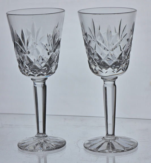 Lenox Cut glass Charleston liquors Crystal pair