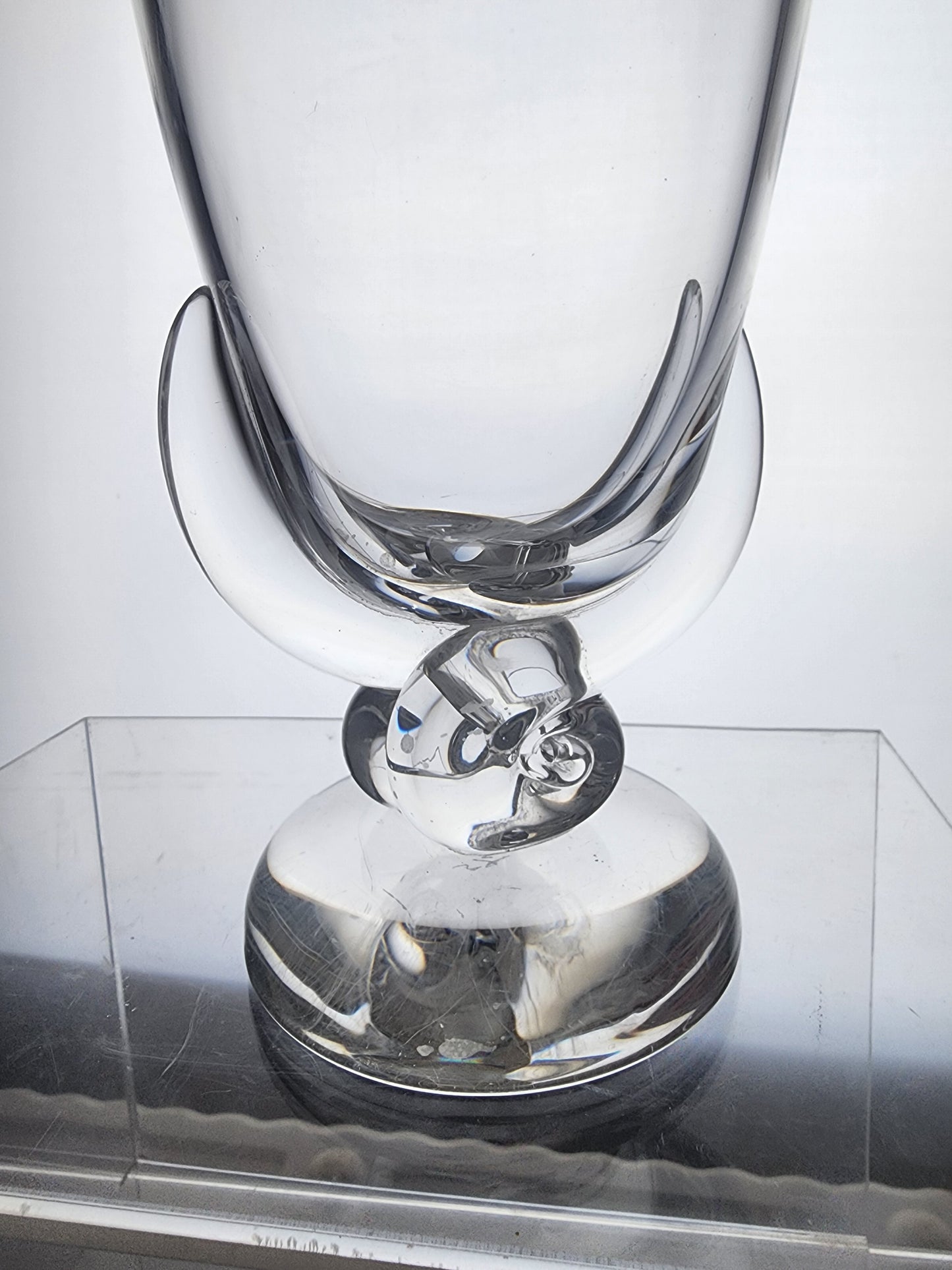 Steuben Signed vase Glass