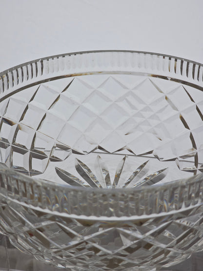 Signed Waterford CRYSTAL bowl extra cuts