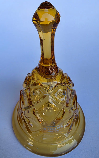 Viking amber glass bell .