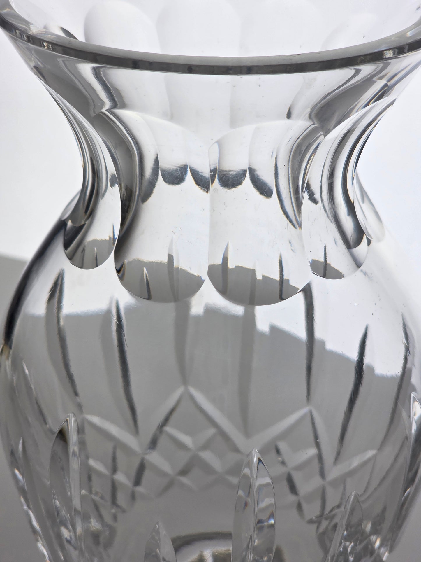 Waterford cut glass Lismore Vase