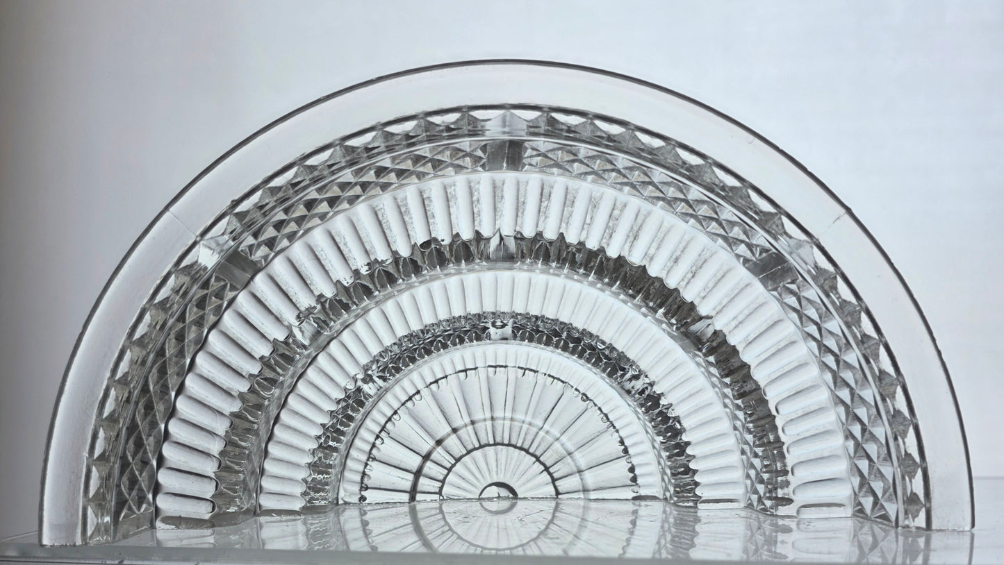 Glass sconces shade step