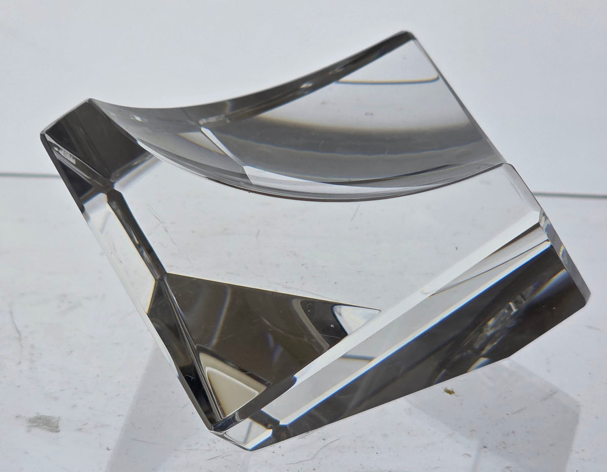 Steuben Signed small Glass dish