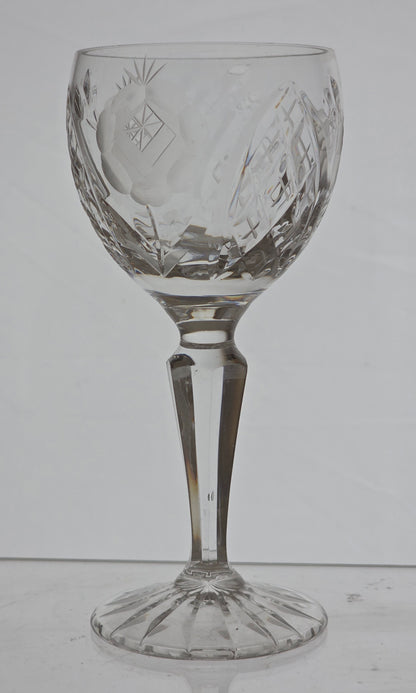 4 Cut glass Sherry Hungry vega