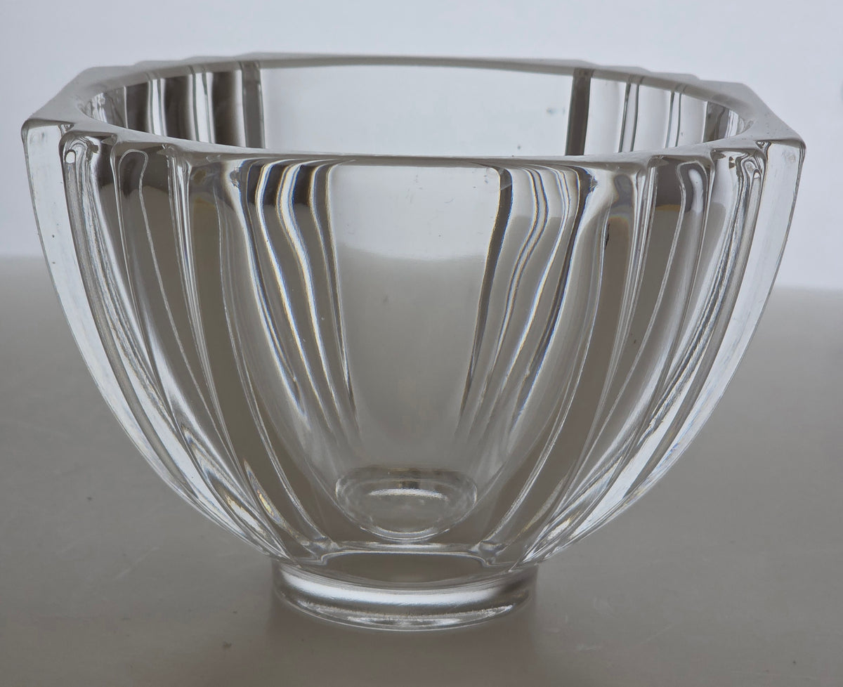 Kosta glass small square bowl