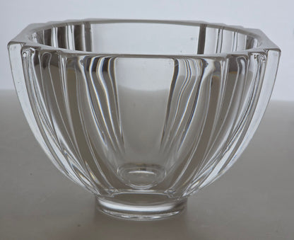 Kosta glass small square bowl
