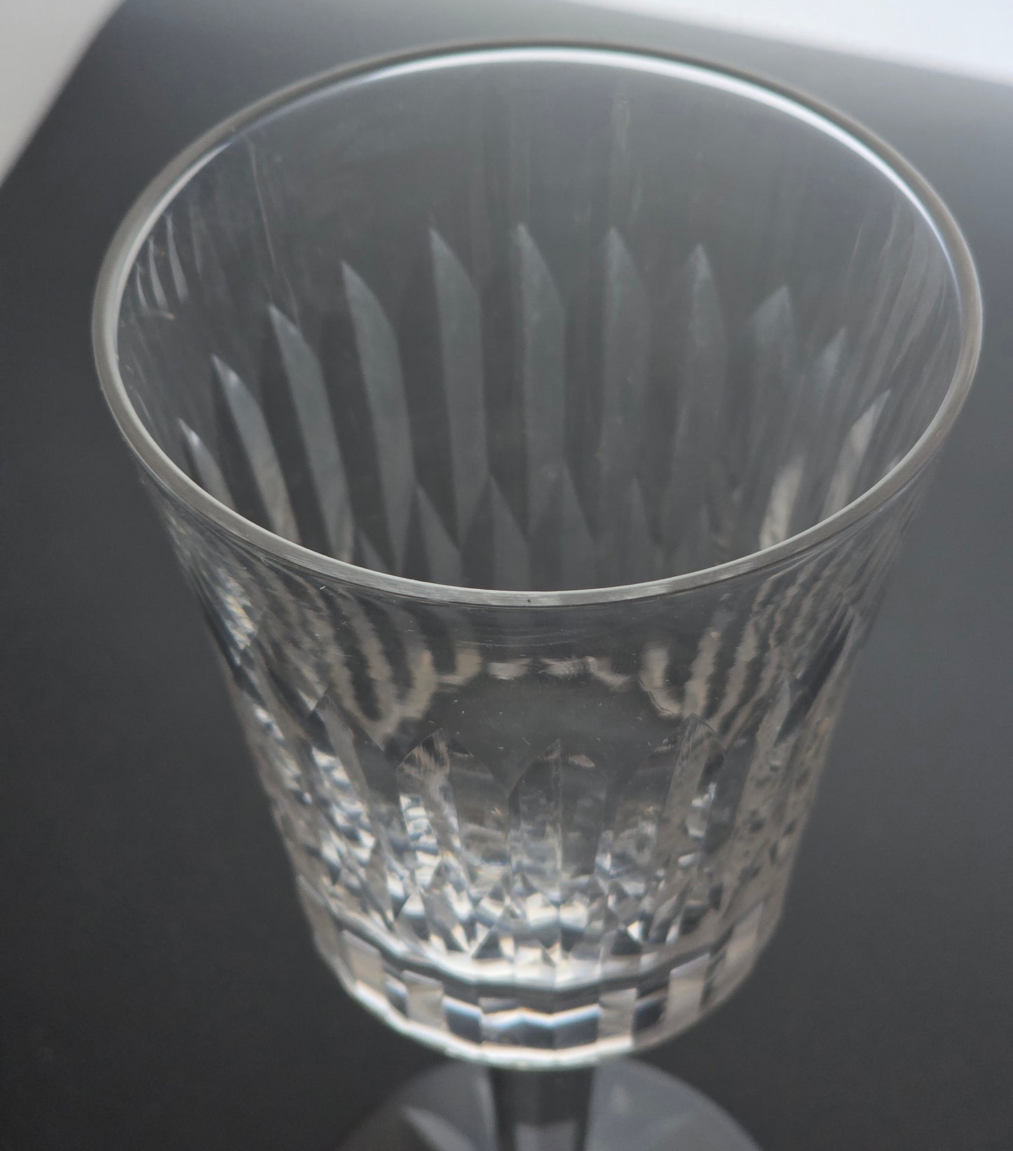 Lenox Cut glass goblets Brilliance Crystal pair