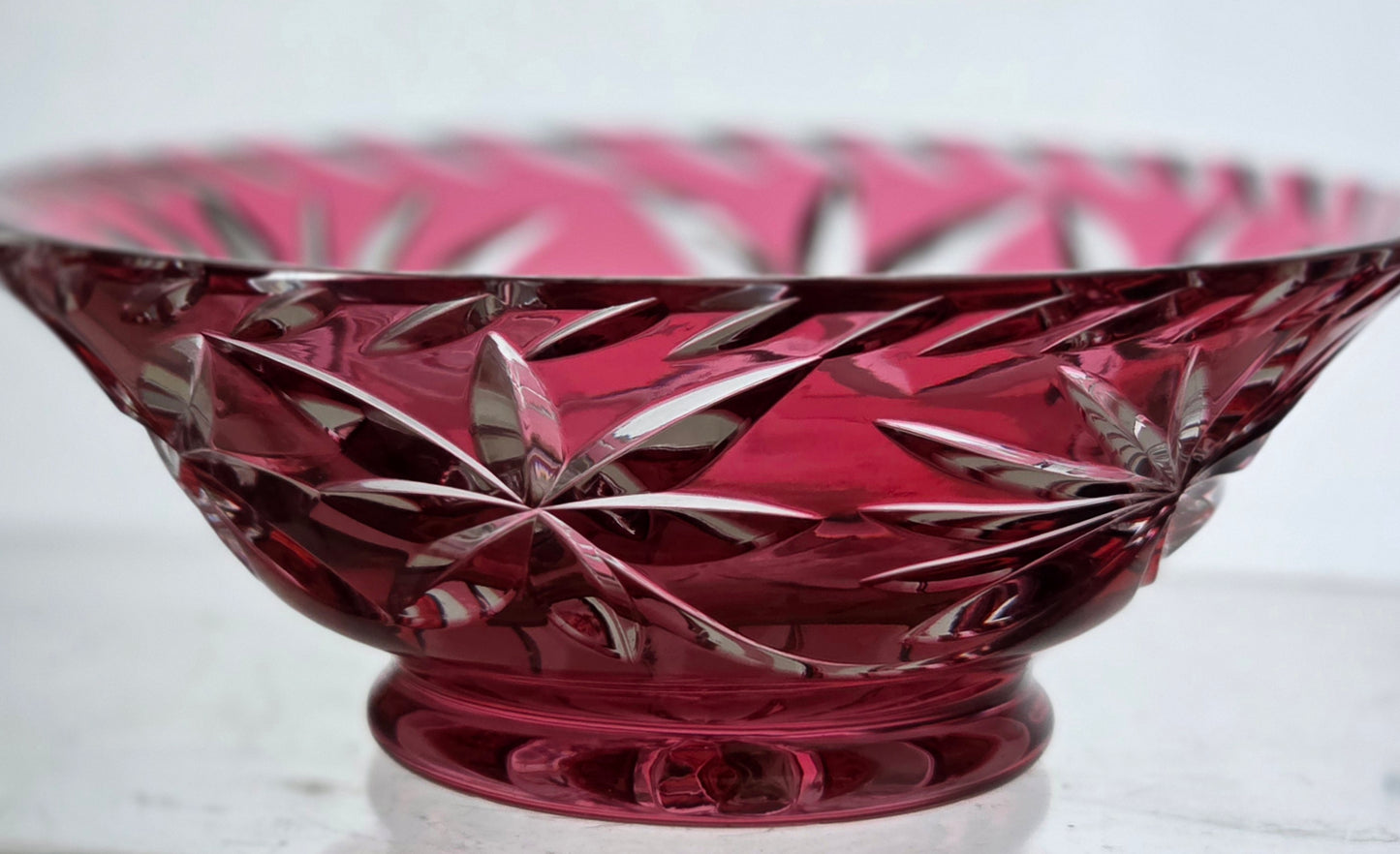 Cut to clear small bowl Hand cut