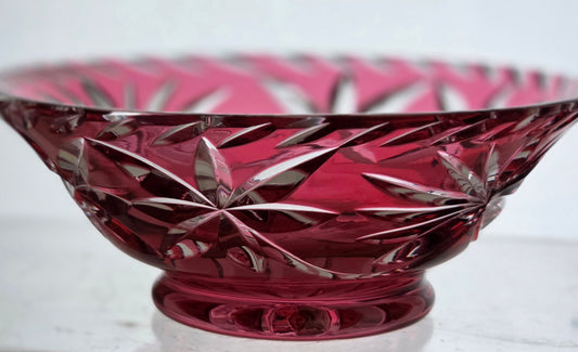 Cut to clear small bowl Hand cut