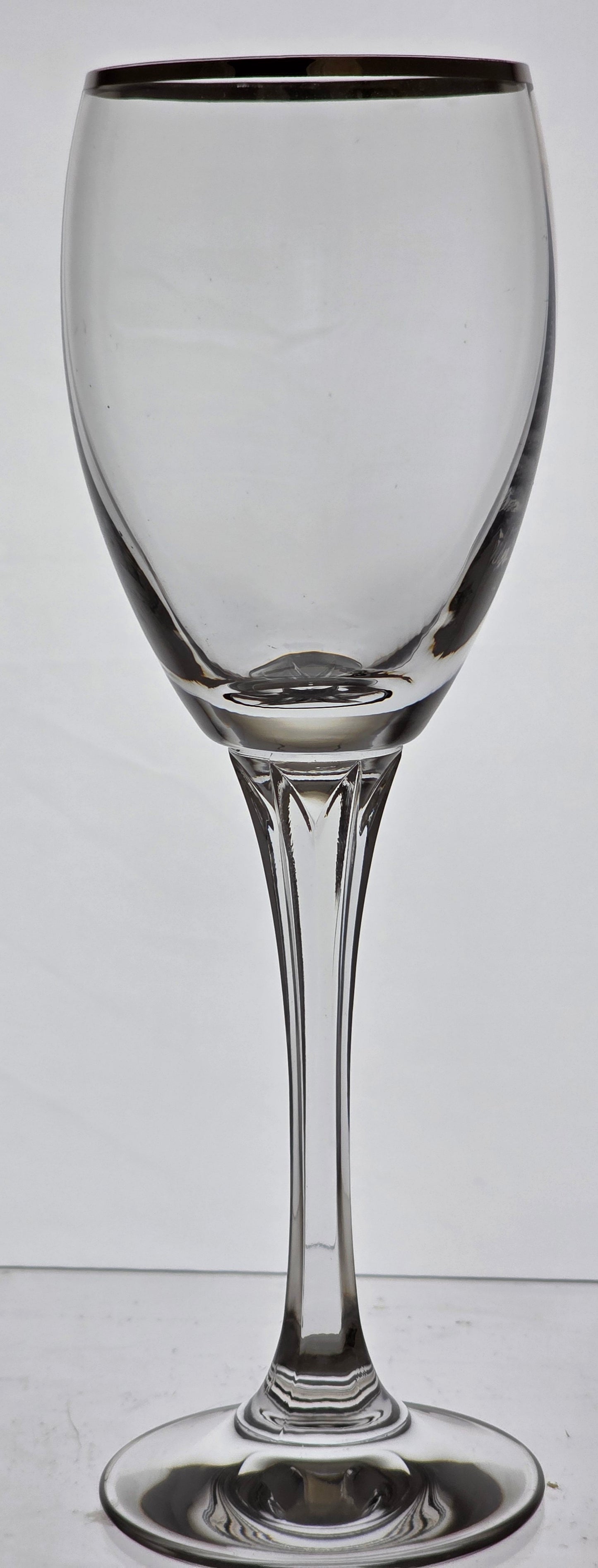 Gorham Crystal Andante tall Platinum wine