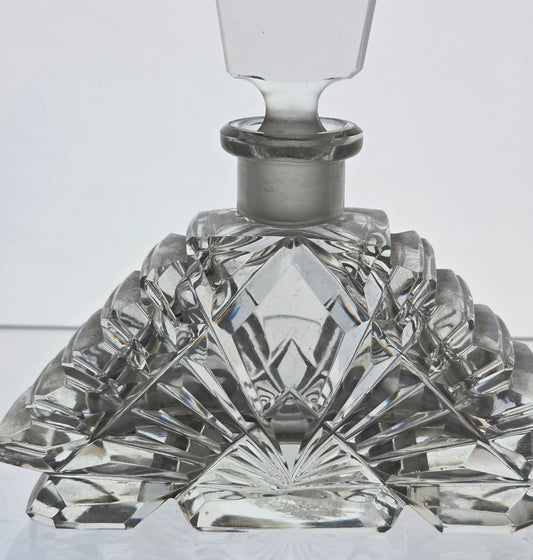 Cut Glass perfume bottle