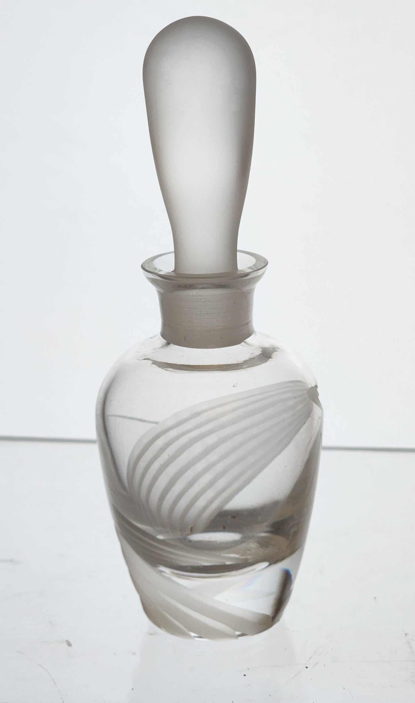 LENOX Crystal perfume bottle Windswept
