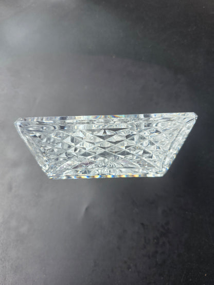 Waterford crystal Signed votive trinket dish
