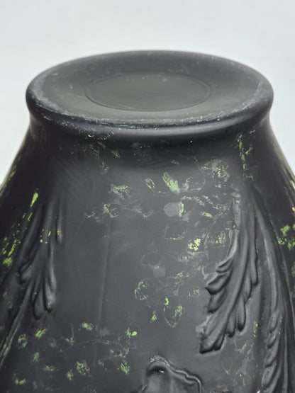 Tiffin art glass poppy vase