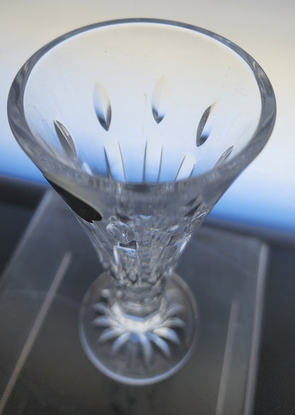 Signed Waterford crystal vase 6.5"