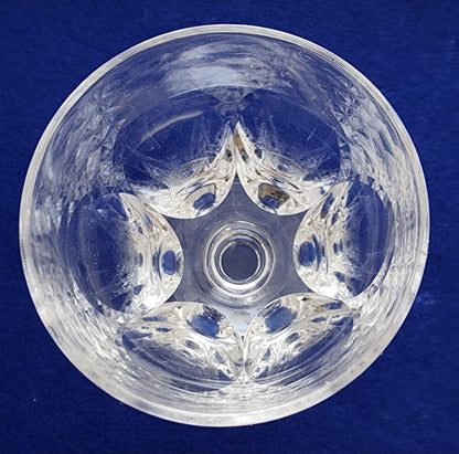 Signed Waterford CUT GLASS Kathleen wine crystal Ireland