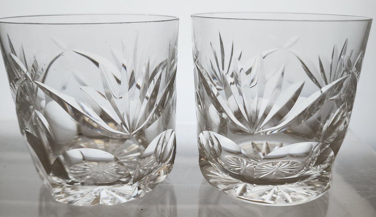 Signed Waterford single on rocks tumbler Crystal Ashling