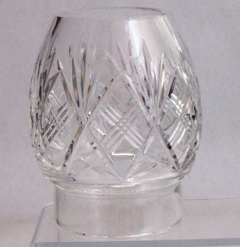 Hand Cut Glass lamp shade globe - O'Rourke crystal awards & gifts abp cut glass