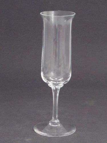 Lenox FLUTE glass Dimension pattern  Crystal  Made in USA Mt Pleasant PA - O'Rourke crystal awards & gifts abp cut glass