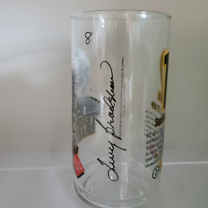 Terry Bradshaw Super Bowl X111 X1V MVP glass